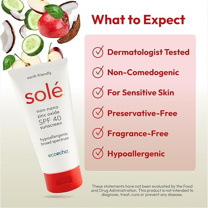 ANDREW LESSMAN Solé Sunscreen SPF 40 4 Ounce Lotion - Natural Mineral-Based Zinc Oxide Sunscreen. Hypoallergenic, Non-Comedogenic, Powerful SPF 40 Protection. No Synthetic Chemicals or Additives.