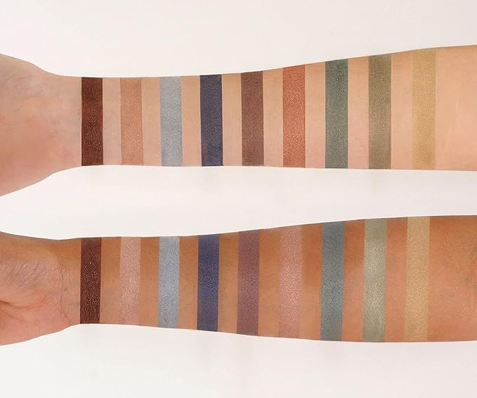 bellapierre Shimmer Powder 9 Stack | Paraben Free Eyeshadow | Vegan & Cruelty Free Eye Makeup - 9 Count - Pandera