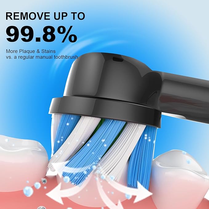 Replacement Toothbrush Heads for Oral B,Electric Toothbrush Replacement Brush Heads,Pack of 12
