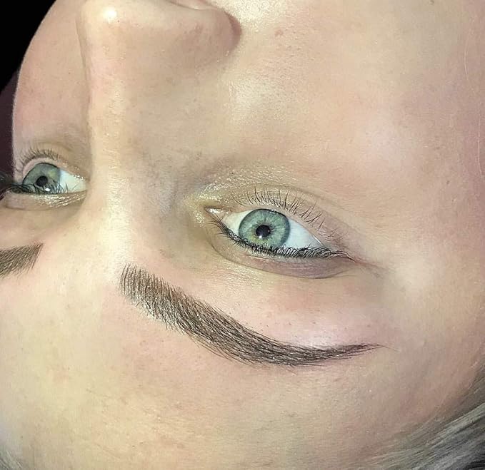 MADLUVV Nano 12 Professional Brow Artistry Pens for Flawless Eyebrows, Premium Pens for Pigment Ink, 18mm Sterile Disposable Micro Brow Sharp – 10 Pack