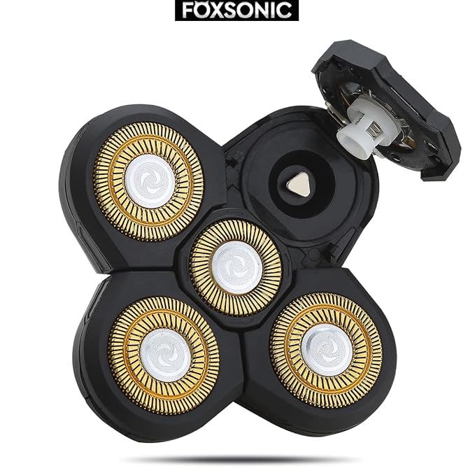 Upgraded 5-Blade Shaver Replacement Heads - Electric Razor Shaver Heads