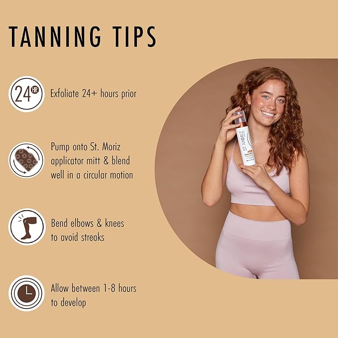 St Moriz Advanced Color Correcting Self Tanner Mousse in Light - Instant Self Tanning Foam for Face & Body - Adds Warmth to Fair Skin - With Hyaluronic Acid for a Natural Sunless Glow - 7.78 fl oz