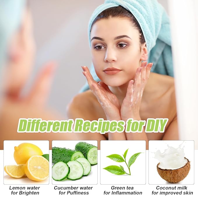 Palksky Face Bowl for Ice with Built-in Icetray, Collapsible Silicone Face Ice Bath Bowl, Facial Plunge Bowl for Skin Tightening, Acne Relief, Black