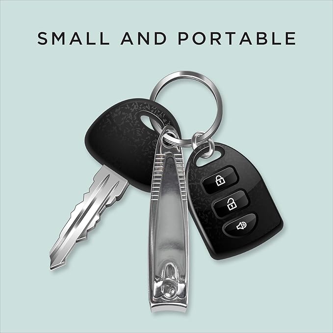 Diane D904 Stainless Steel Nail Clippers with Fold Out File - 72 Count (Pack of 1)