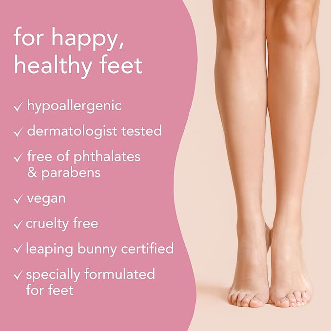 Barefoot Scientist Sleep On It Overnight Moisturizing Gel Socks, Nourish Your Feet, Sole Sisters, Red and Pink, 2 Pack