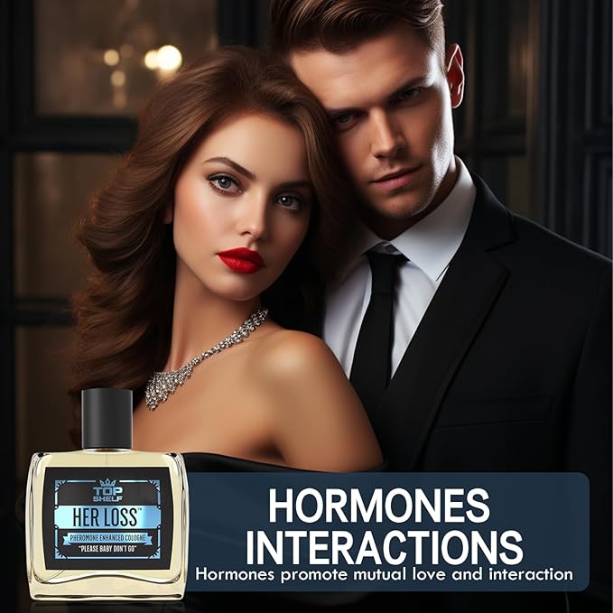 Top Shelf Her Loss Cologne for Men, Herloss Perfume Para Hombre, Her Loss Pheromone Cologne for Men, Lasting Fragrance, Men's Aftershave Scent with Elegant Blend Formula