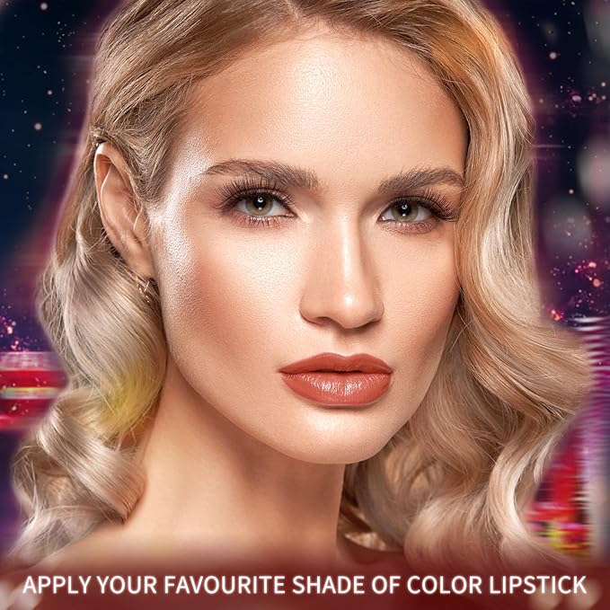 Catkin Rouge Matte Lipstick, Waterproof Long Lasting Satin Moisturizing Smooth Soft 0.13 Ounce-Chinese Style (137)