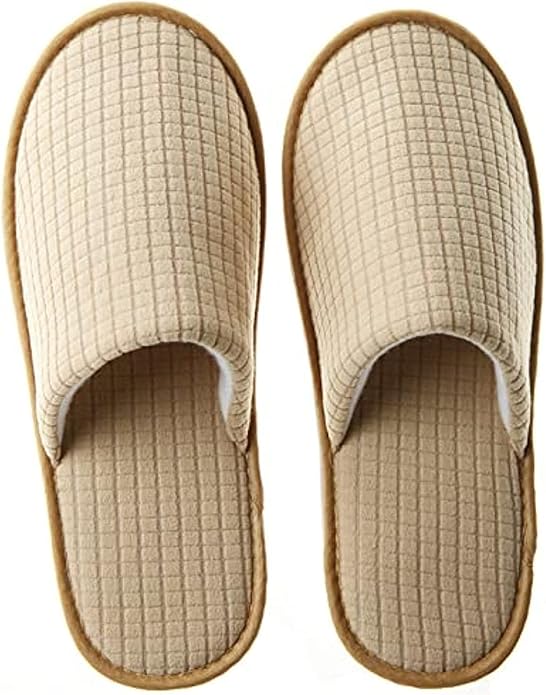 Pairs Spa Slippers, Non Slip Disposable Slippers For Guest, Washable Reusable, Which Can Be Used As Women Men, House, Indoor, Bathroom, Bedroom, Hotel, Bride Slippers