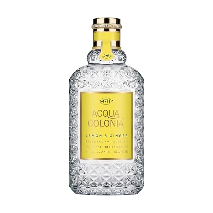 4711 Acqua Colonia Lemon and Ginger Eau de Cologne Spray, 5.7 Ounce