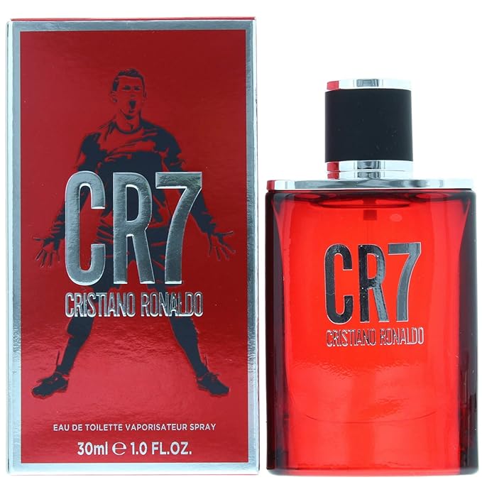 CRISTIANO RONALDO CR7 - Sporty And Modern Essence - Long Wearing Aromatic Scent For Men - 1 Oz EDT Spray