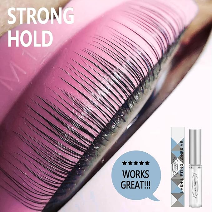 Lash Lift Tools Kit Reusable Eyelash Lifting Glue Curler Soft Pads for Lash Lamination Get Perfectly Curled Lashes