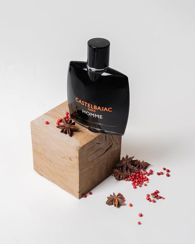 Castelbajac Paris Homme, Men's Fragrance EAU DE TOILLET Black Bottle 3.4 FL OZ