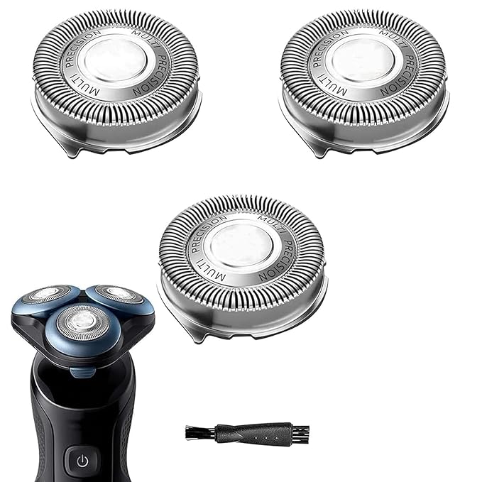 SH50/52 Replacement Blades Compatible with Noreclo Series 5000 Razors, Series 5000 SH50 Replacement Shaving Heads Blade for Electric Razor Series 5000 (S5xxx) ATXX (S5xxx) PTXX (PT8xx, PT7xx)