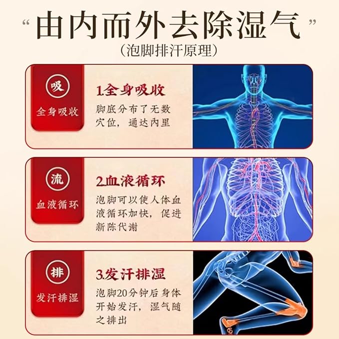 30 PCS Herbal Foot Soak, Foot Bath Herb，Relieve Fatigue,Dispel Cold and Remove Dampness，enhance sleep quality 中草药泡脚足浴包