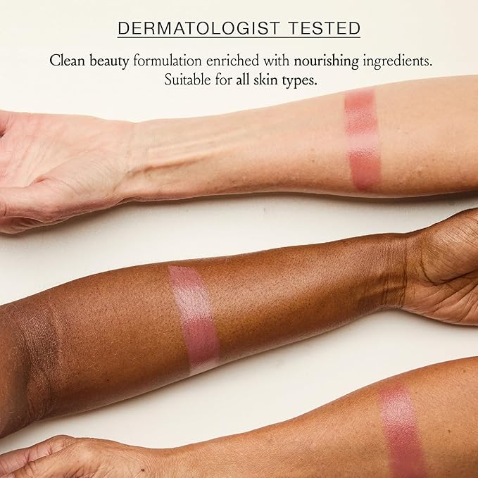 BOOM! By Cindy Joseph BoomStick Rose Nude - 3-in-1 Cream Blush Stick for Eyes, Lips & Cheeks - Cruelty-Free, Long-Wearing, Blendable, Buildable Lip & Cheek Tint - Multi-Use Makeup for All Skin Types