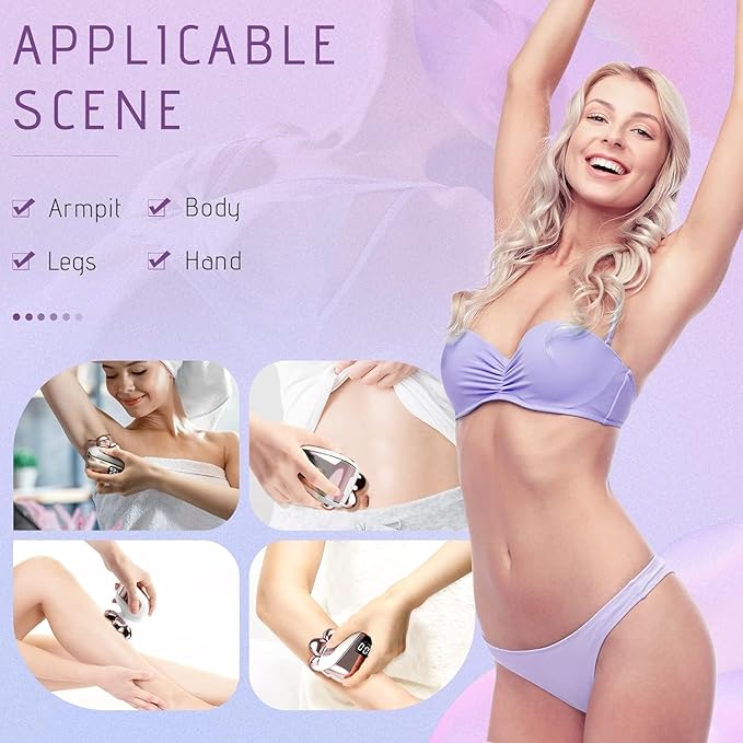 Electric Razors for Women, Electric Shaver Kit for Legs, Bikini and Body Wet Dry Use