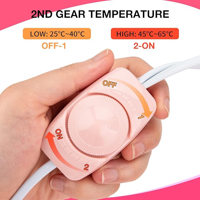 Noverlife Paraffin Wax Heated Booties, Electric Heated Nail Art Pedicure Foot Cover, Infrared Wax Therapy Treatment SPA Warmer Kit for Foot Care