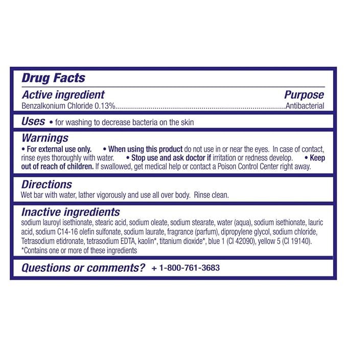 Dove Beauty Bar For All Skin Types Antibacterial Protects from Skin Dryness 3.75 oz 14 Bar