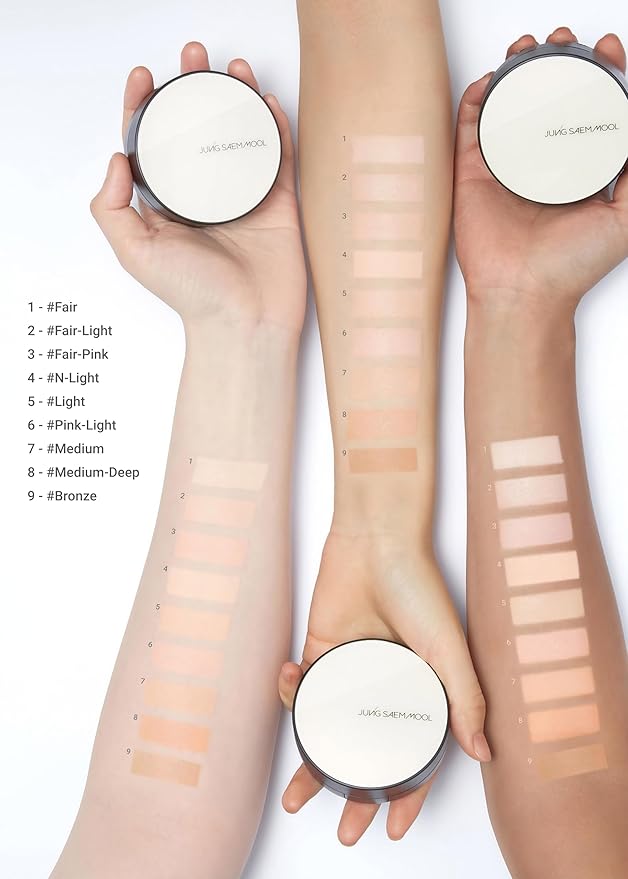 JUNG SAEM MOOL [JUNGSAEMMOOL OFFICIAL] Essential Skin Nuder Cushion Mini (N Light)