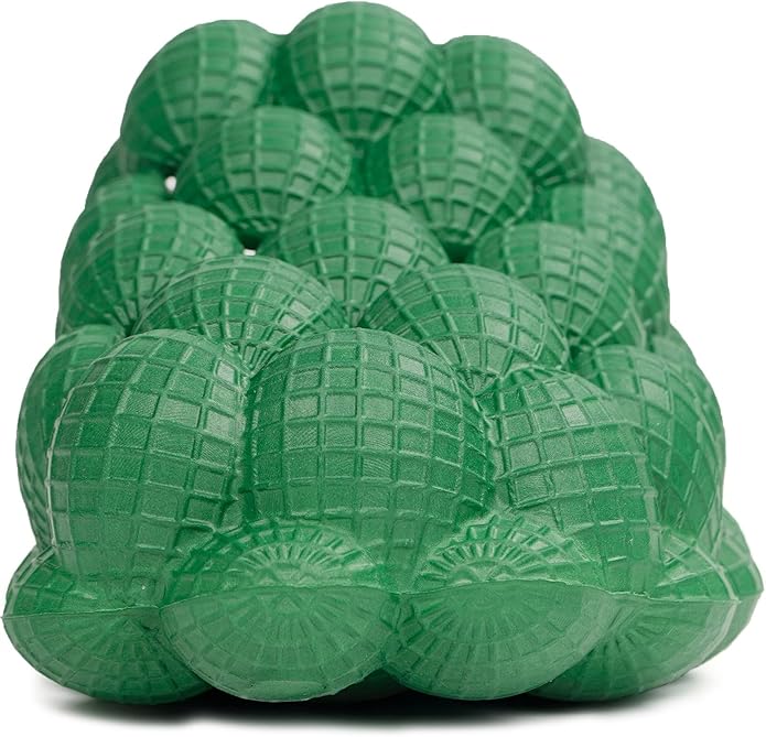 Gaatpot Massage Bubble Slides for Women and Men Funny Lychee Bubble Slippers Non-Slip Spa Home Bedroom Shower Slippers