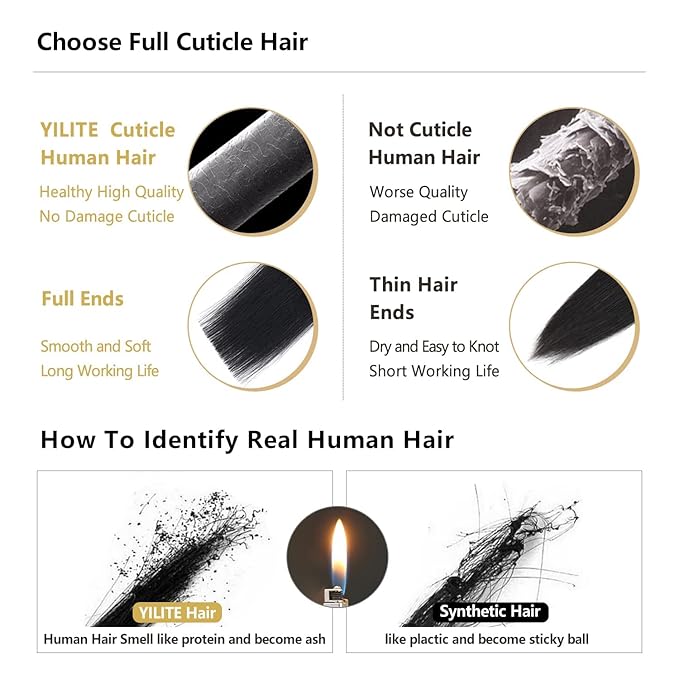 YILITE Clip in Hair Extensions Human Hair 8Pcs/Pack 120g Jet Black Straight Thick Invisible Remy Human Hair Clip ins Natural Hair Double Weft Clip Extensions for Women (22inches #1 Jet Black）