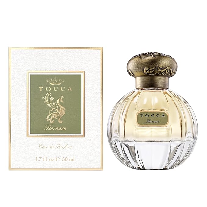 Tocca Florence (20ml + 50ml) Perfume Set for Women - Classic Floral, Bergamot, Pear, Gardenia, Hand-Finished Bottle