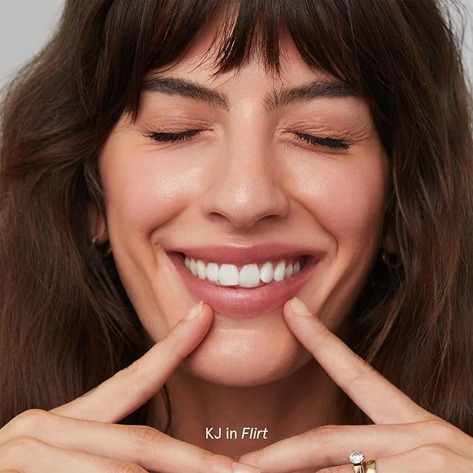 SOSHE Beauty - Ceramide Refillable Lip Silk | Sheer Hydrating, Silky, Buildable Lipstick | Ceramides, Vitamin E, Shea Butter | Cruelty-Free, Certified Plastic Negative (Flirt - Baby Pink)