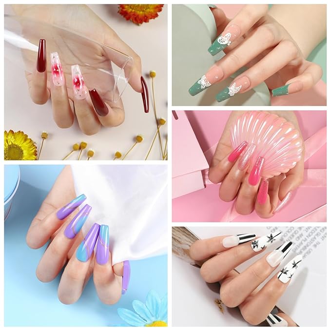 COSCELIA 53ps Gel Nail Polish Kit with U V light and Drill Starter Kit 35 Colors Gel Polish 5pcs Top Base Coat LED Lamp Nail Art All Seasons Gel Manicure Kit Gifts for Women