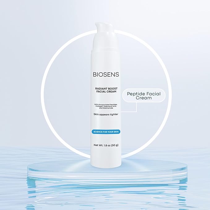 Antiaging Cream Moisturizer for face Prejuvenation, Reduces Wrinkles and fine lines, with Peptides, Collagen, Niacinamide & Vitamin E, Boost collagen production, 1.8 fl oz Airless Pump