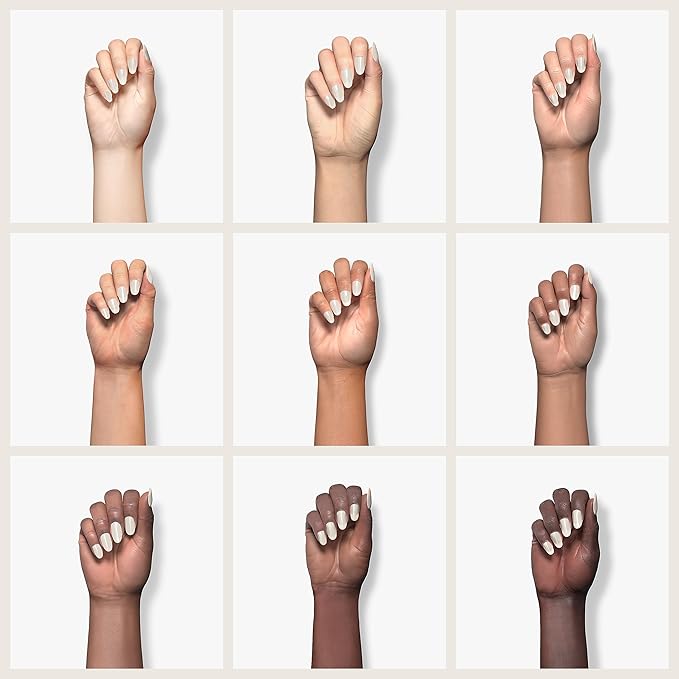 Dazzle Dry Nail Lacquer (Step 3) - Breathe Free - A sheer, milky soft marshmallow nude. Sheer cream. (0.5 fl oz)