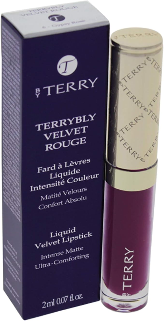 By Terry Terrybly Velvet Rouge Liquid Lipstick for Women, # 6 Gypsy Rose, 0.07 Ounce