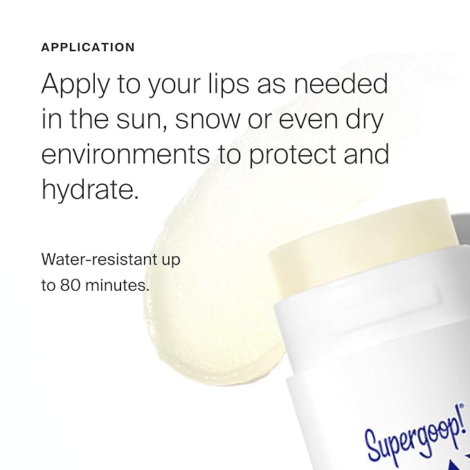 Supergoop! PLAY Lip Shield SPF 30 with Coconut - 3 Pack - Hydrating SPF Lip Balm - Moisturizing Lip Treatment For Dry Cracked Lips - Clean Ingredients & Broad Spectrum UV Protection