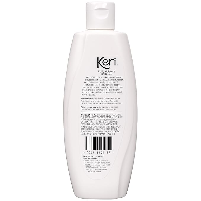 Keri Whole Body Therapy Original Daily Moisture 8.50 oz (Pack of 2)