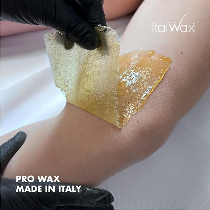 Italwax Natural - 1kg / 2.2lb - Hard wax beads for hair removal - Natural formulation ideal for all skin type - Unscented - Recommended for Bikini Area and Armpits