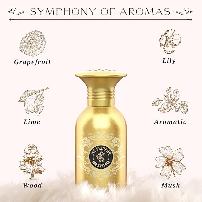 Shelley Kyle Mcclendon Talc Free Shimmer Powder, Body Powder, Dusting Powder, Leaves Skin Soft, Dry, Smooth, and Shimmering, 48g