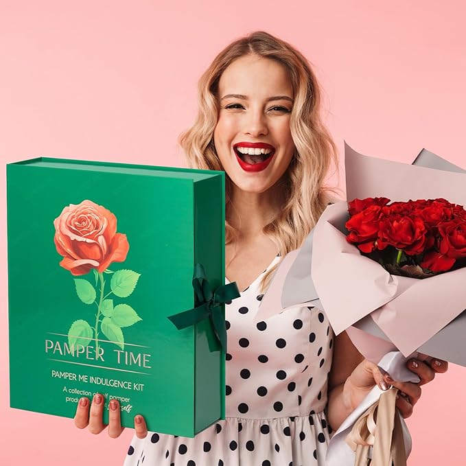 Mother's Day Gifts for Mom Pamper Time Holiday Beauty spa kit, Surprise Gift box spa for Teen Girls, 20 PCS Gifts Basket Beauty Advent Calendar Gifts for Women Holiday Kit Surprise Bath & Body Box