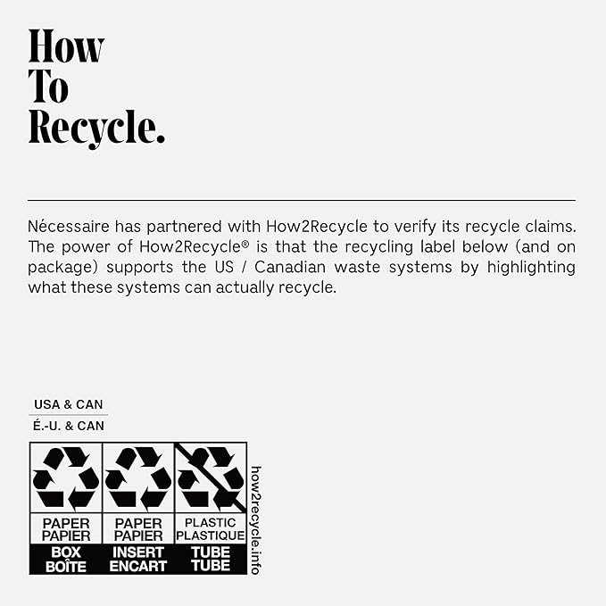 Nécessaire The Lip Balm | Hydrating Lip Balm for Women and Men, Clear, Mint, Multi-Ceramide, Treatment Balm | Instant Relief for Dry, Chapped Lips | Cooling Hypoallergenic Tip | Non-Sticky (0.5 fl oz)