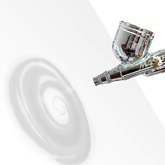 8-Ounce White Temporary Airbrush Tattoo Body Art Paint Alcohol Based