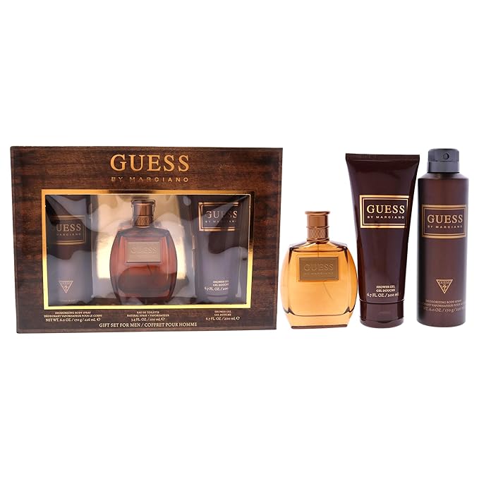 GUESS by Marciano 3 Pc Gift Set 3.4oz EDT Spray, 6.7oz Shower Gel, 6.0oz Deodorizing Body Spray GIFTSET