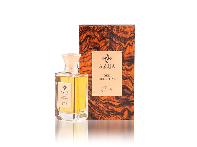 Oud Celestial Eau De Parfum Men Spray 100ML (3.38 OZ) Arabian Perfume for Men Ambery notes of Saffron and Vanila, Long Lasting Perfume For Men, Luxurious Fragrance