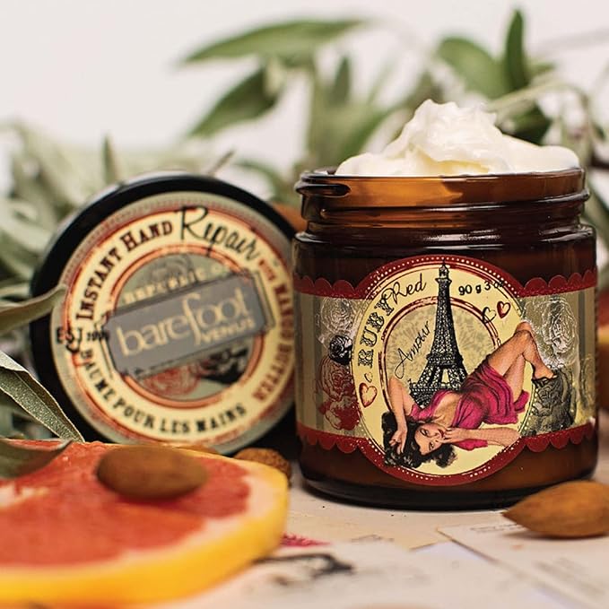 Ruby Red Bundle: Instant Hand Repair (3 oz), Mini Instant Hand Repair (1 oz), Argan Body Oil (0.27 oz)