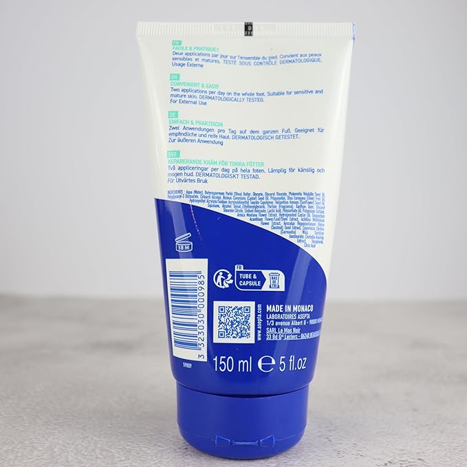 Nutri-Repair Foot Cream - Ultra-Hydrating Foot Moisturizer Cream for Dry Cracked Heels and Feet, Deep Nourishment For Callus, 24-Hour Moisturization, 5 Fl Oz