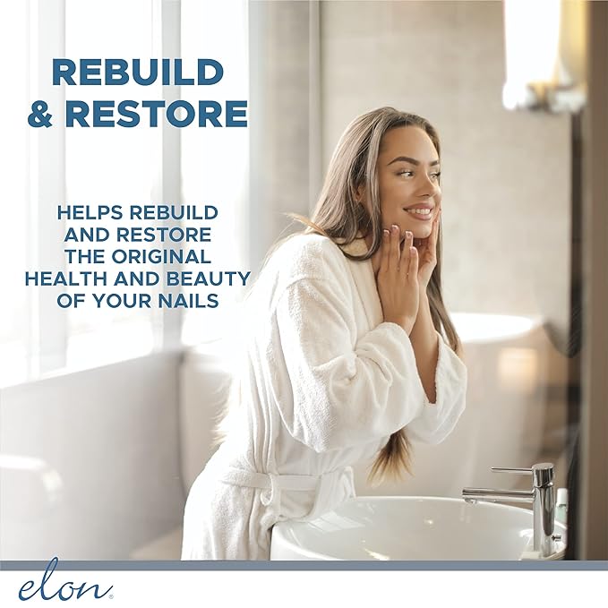Elon Essentials Kit for Healthy Nails – Kit Includes Elon Nail Conditioner, Cuticle Oil & File Set – Manicure Set for Daily Strengthening and Moisturizing Cuticles