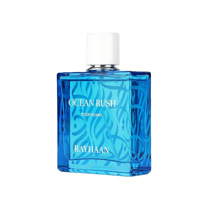 Ocean Rush Eau de Parfum Spray for Men, 3.4 Ounce