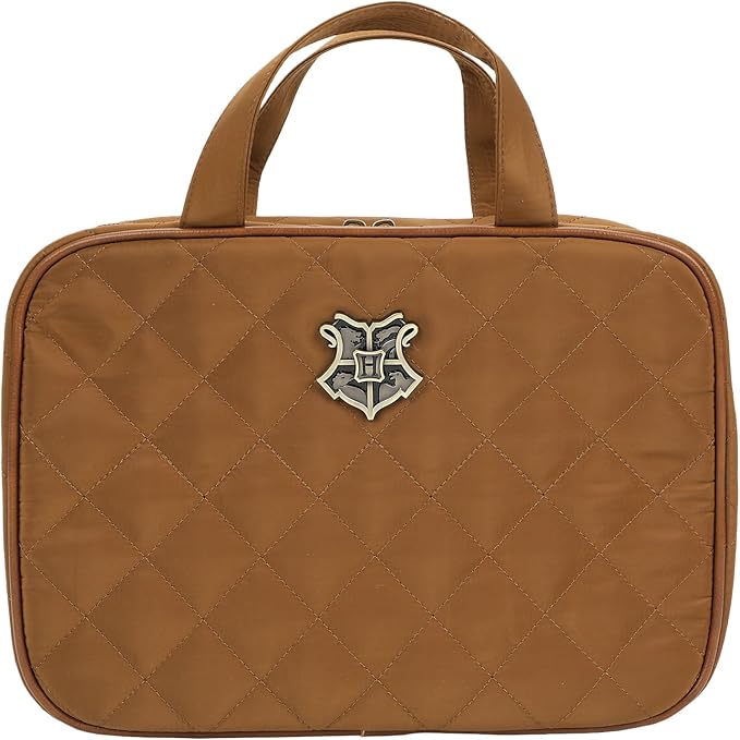 Bioworld Harry Potter Hogwarts Quilted Hanging Toiletry Bag