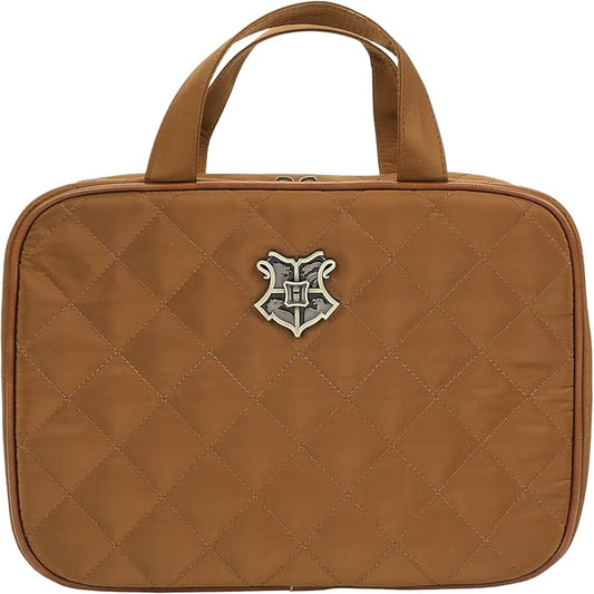 Bioworld Harry Potter Hogwarts Quilted Hanging Toiletry Bag
