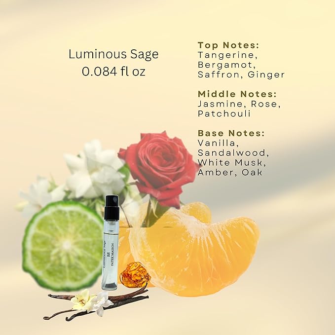 Patek Maison Perfume for Women and Men Luminous Mini Gift Set EDP Vial Spray