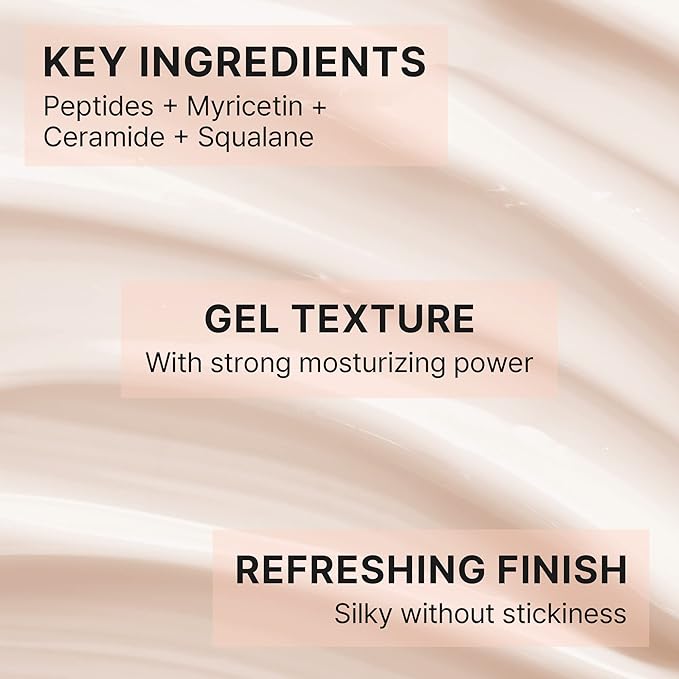 Derma Peptide Emulsion Face Cream | Skin Hydrating & Wrinkle Minimizing Face Lotion | Ceramide Cream Facial Lotion w/Hyaluronic Acid, Centella Asiatica & Collagen Peptides (4.06 fl oz)