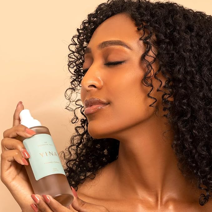 YINA - The Essential Face Mist, Hydrator, Toner + Essence | Sustainable, Cruelty-Free, Clean Skincare (3.3 fl oz | 100 ml)