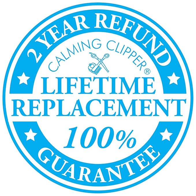 CALMING CLIPPER® - The Silent, Gentle Haircutting Kit for Children with Autism and Sensory Sensitivity - Includes Barber Cape (20pcs Left Handed)